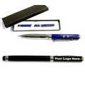 Ballpoint Pen/ Flashlight /Laser Pointer /Soft Touch Stylus W/ Gift Box